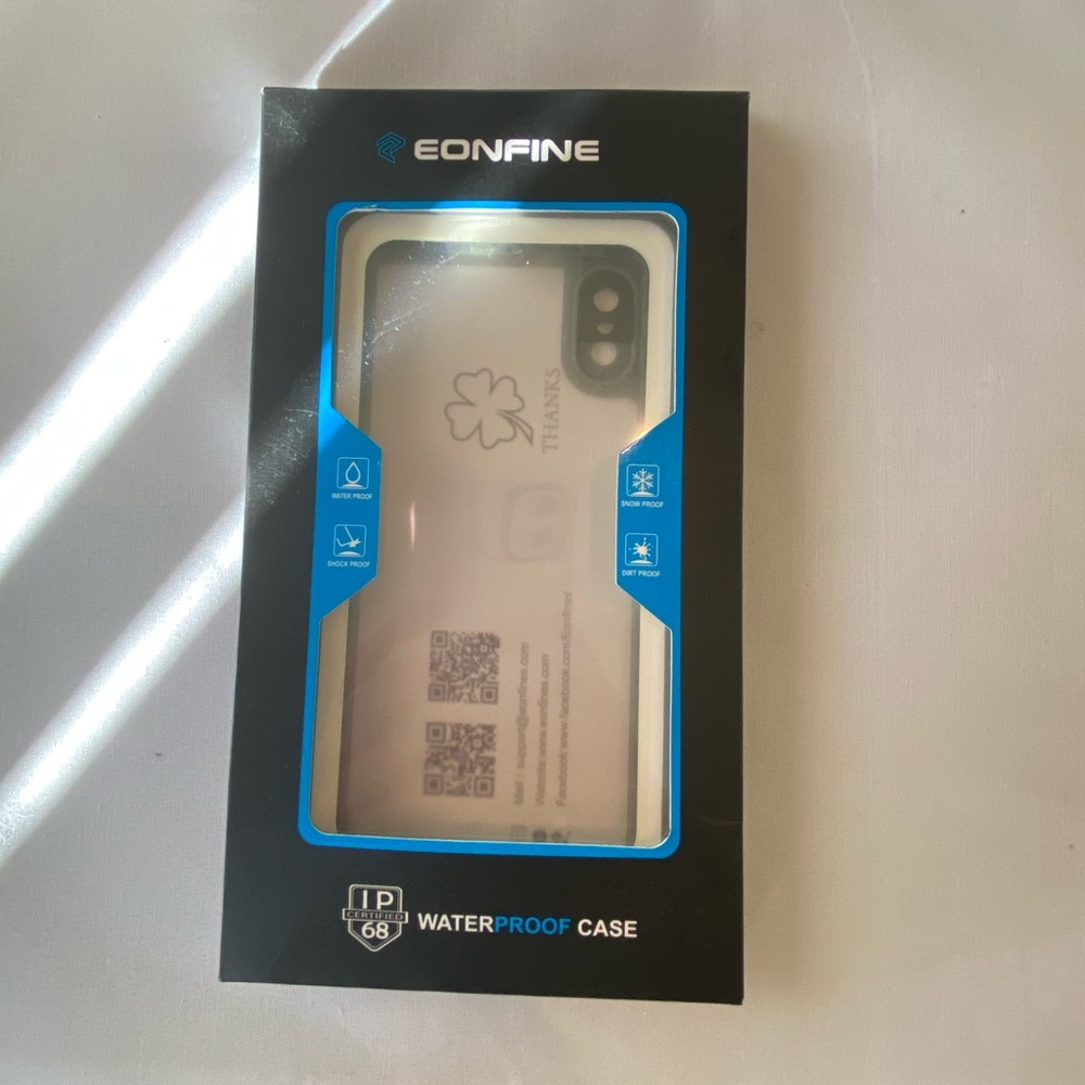 Eonfine Waterproof Case for iPhone X
